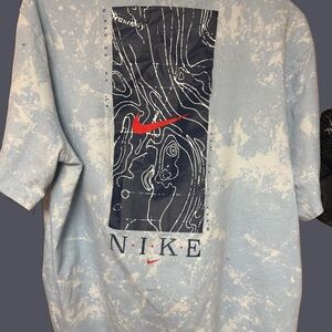 Nike Team USA Olympics T-Shirt, w/ Front Pocket (Psychic Blue) - Men’s L